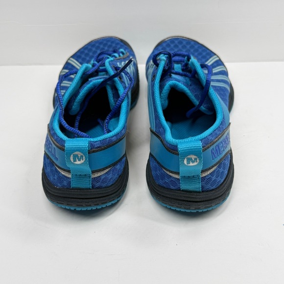 Merrell Road Glove Dash 2 Sneaker Lace Up Running Athletic Blue Size 9.5 - Picture 5 of 6